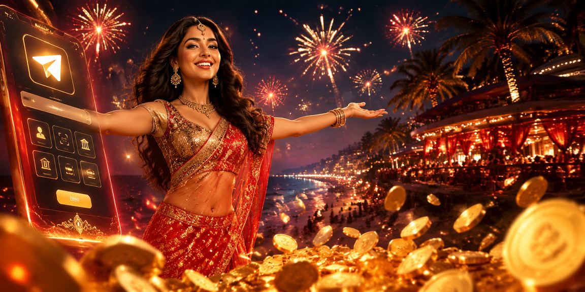 User making live casino payment on mobile device with red and gold decor in Goa
